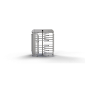 V-Turnstile | dimensions: 2000 x 2000 x 2370 mm, passage width: 850 mm | on steel plate | purely mechanical